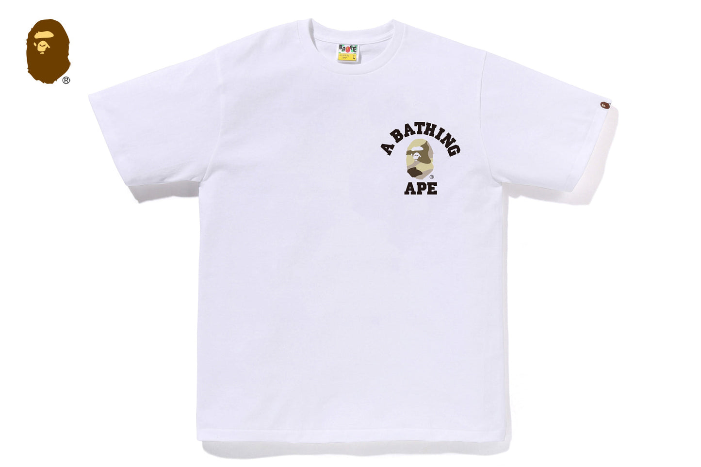 BAPE COLOR CAMO COLLEGE ATS TEE