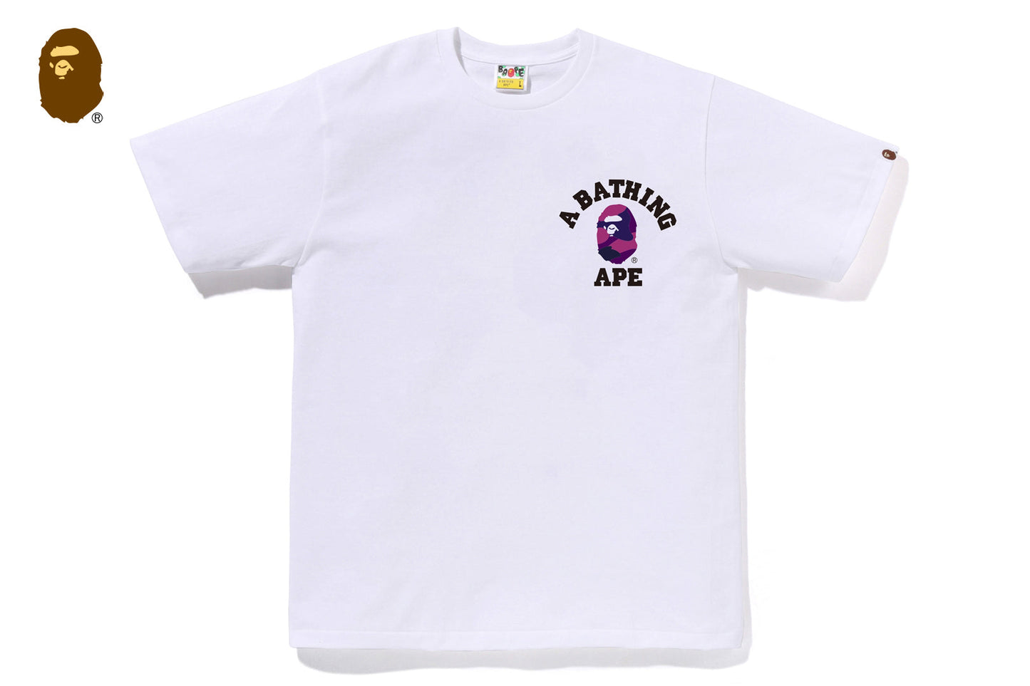 BAPE COLOR CAMO COLLEGE ATS TEE