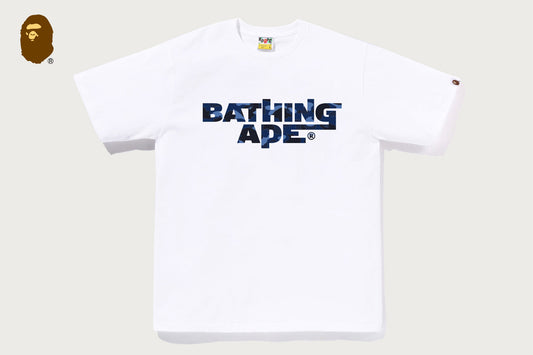 BAPE 彩色迷彩浴猿標誌T恤