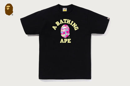 BAPE STA CAMO COLLEGE TEE