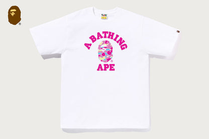 BAPE STA CAMO COLLEGE TEE