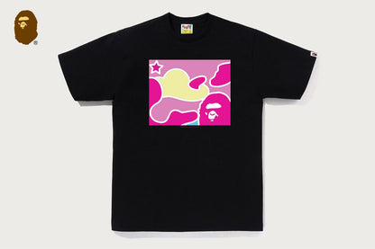 BAPE STA CAMO FOCUS BOX TEE