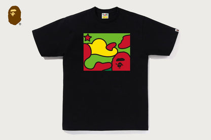 BAPE STA CAMO FOCUS BOX TEE