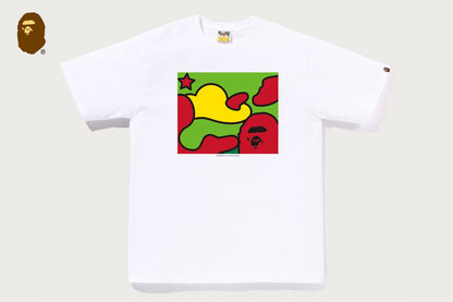 BAPE STA CAMO FOCUS BOX TEE
