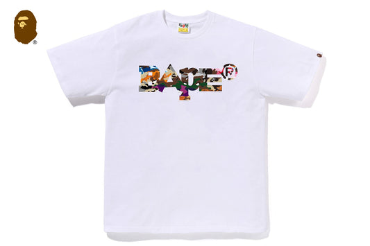 BAPE 混合迷彩標誌短袖T恤
