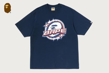 BAPE TWIN STA LOGO 寬鬆版T恤
