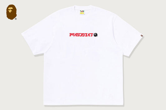 BAPE A BATHING APE LOGO RELAXED FIT TEE