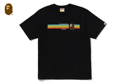 BAPE APE HEAD RAINBOW TEE