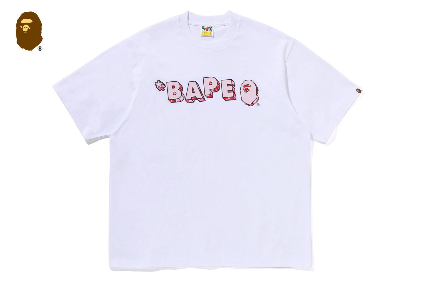 BAPE ABC CAMO BAPE LOGO 寬鬆版T恤