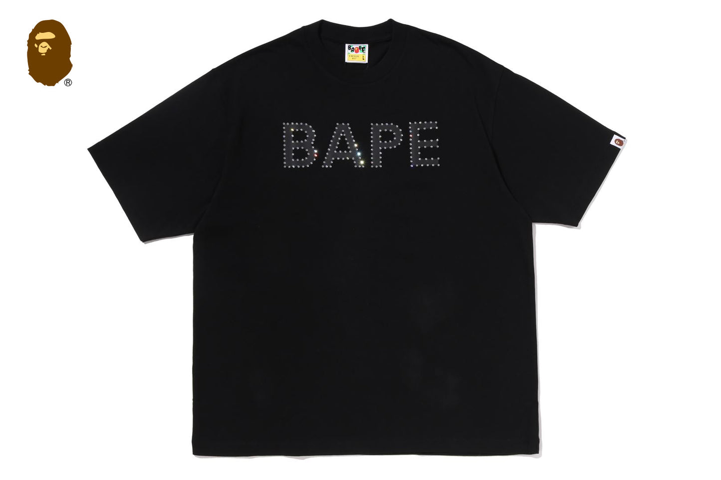 BAPE 水晶字母標誌寬鬆版T恤