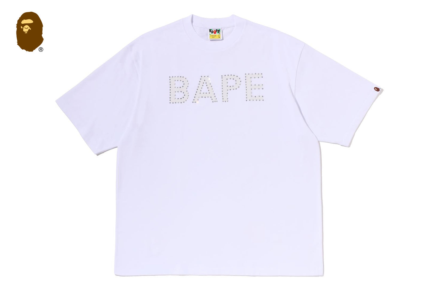 BAPE 水晶字母標誌寬鬆版T恤