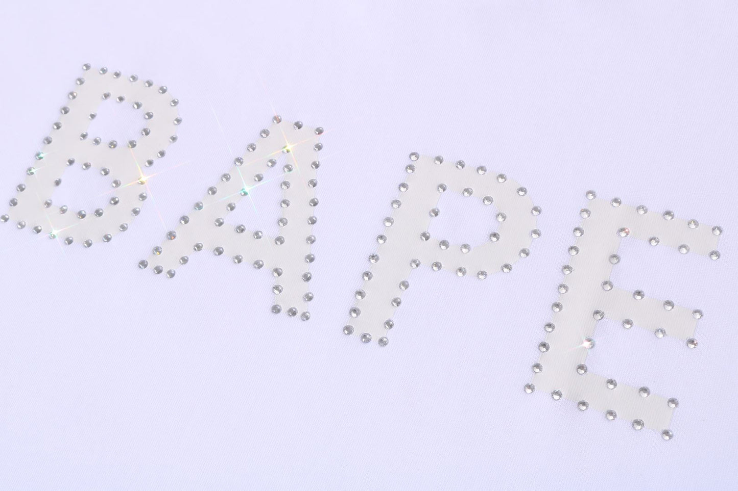 BAPE 水晶字母標誌寬鬆版T恤