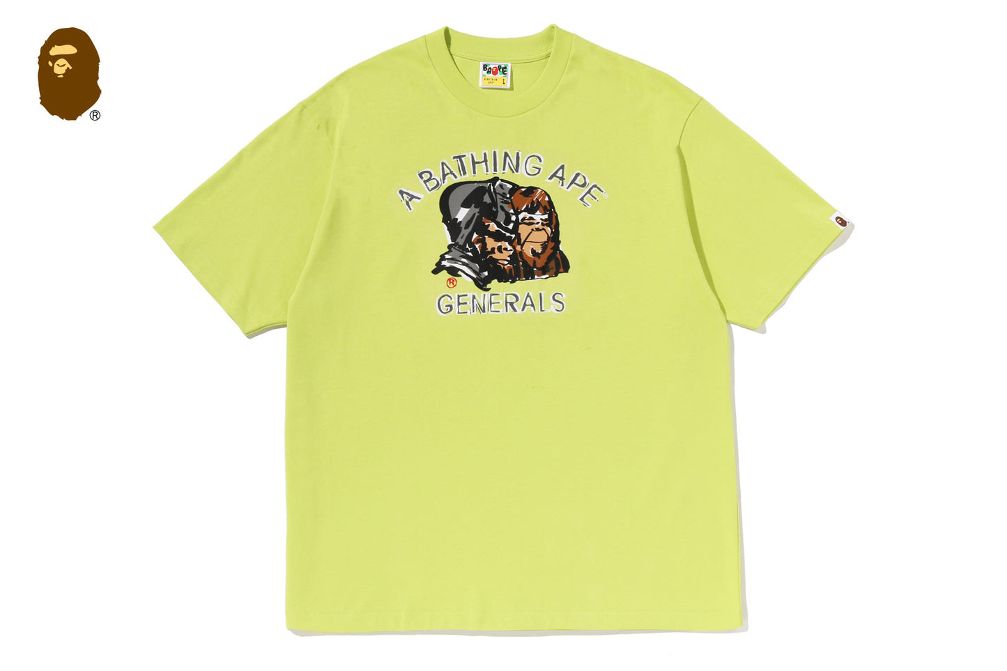 BAPE GENERAL HAND DRAWN 寬鬆版短袖T恤