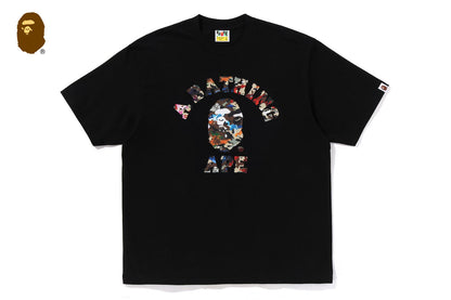 BAPE HYBRID CAMO 大學休閒版型短袖T恤