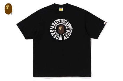 BAPE BUSY WORKS LOGO RELAXED FIT TEE
