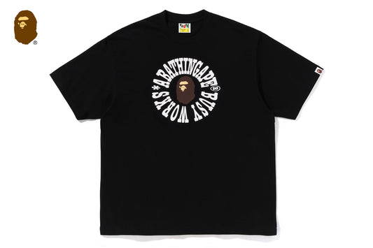 BAPE BUSY WORKS LOGO RELAXED FIT TEE