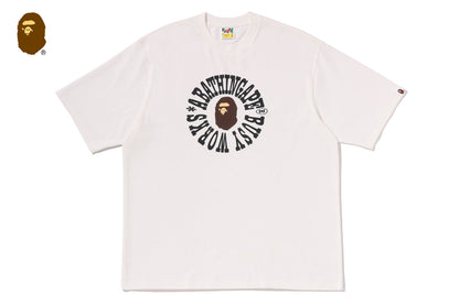 BAPE BUSY WORKS LOGO RELAXED FIT TEE