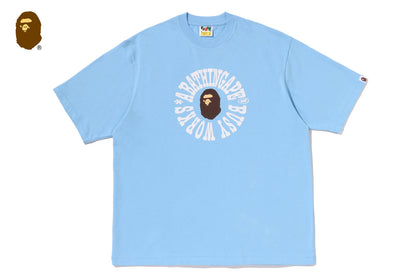BAPE BUSY WORKS LOGO RELAXED FIT TEE