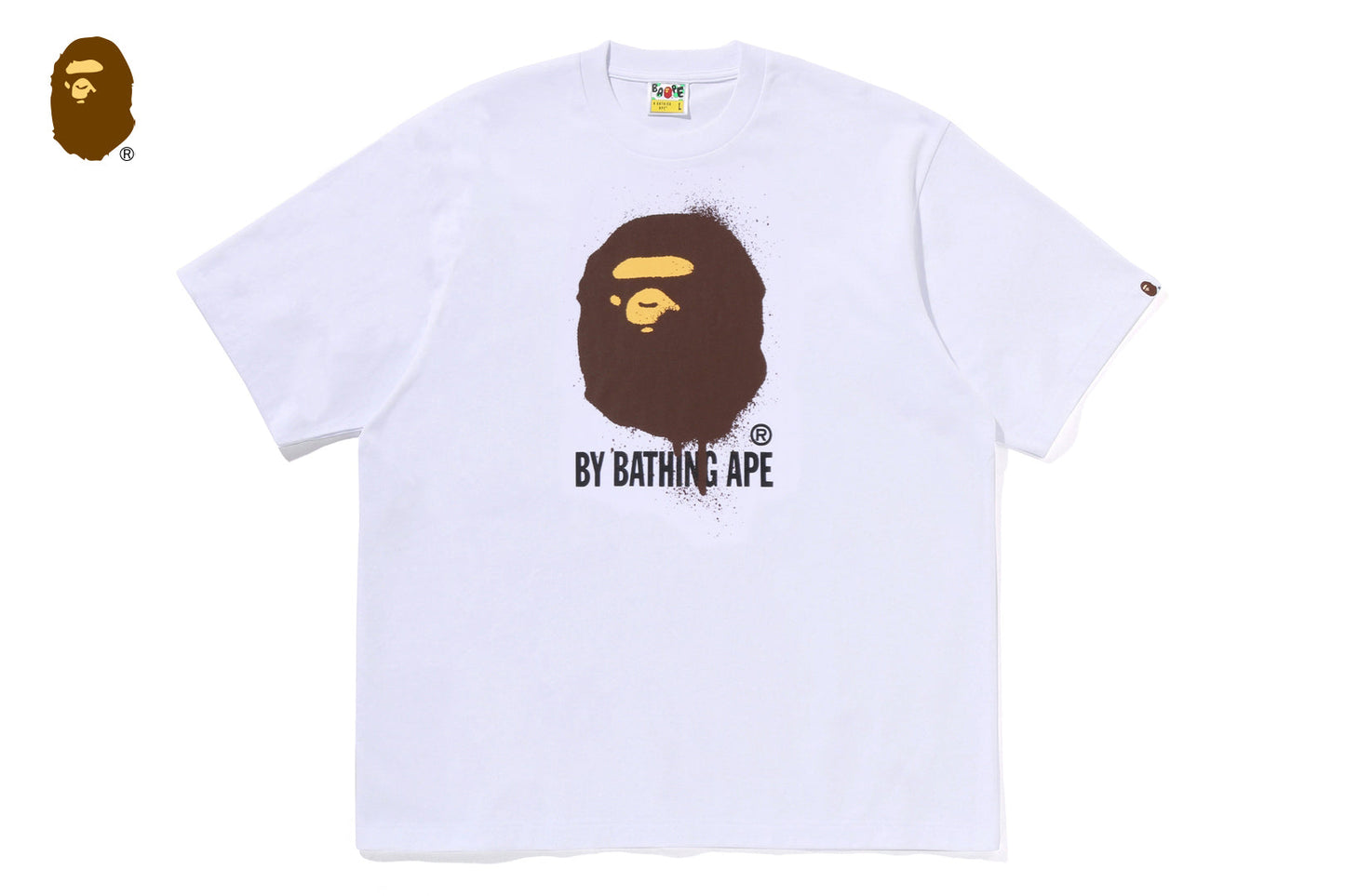 BAPE SPRAY PRINT 放鬆版型T恤