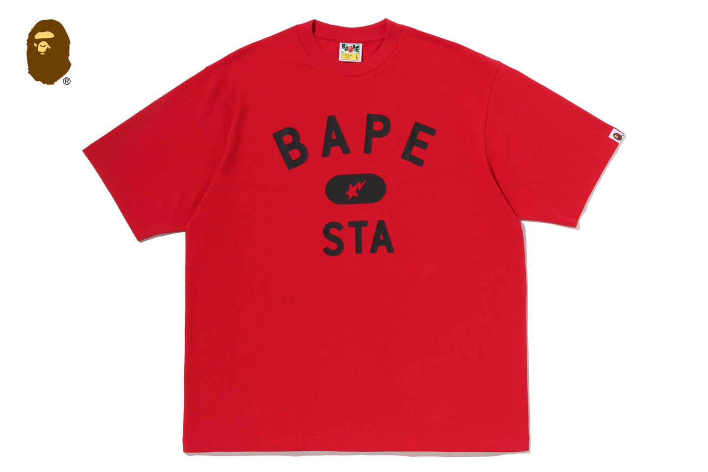 BAPE STA 大學風格寬鬆版T恤 #2
