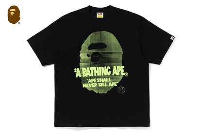 BAPE SPRAY APE HEAD 寬鬆版T恤