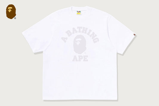 BAPE TONAL COLLEGE RELAXED FIT TEE