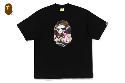 BAPE HYBRID CAMO APE HEAD 寬鬆版短袖T恤