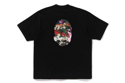BAPE HYBRID CAMO APE HEAD 寬鬆版短袖T恤