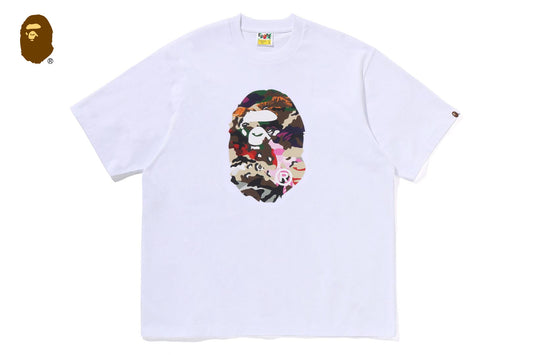 BAPE HYBRID CAMO APE HEAD 寬鬆版T恤
