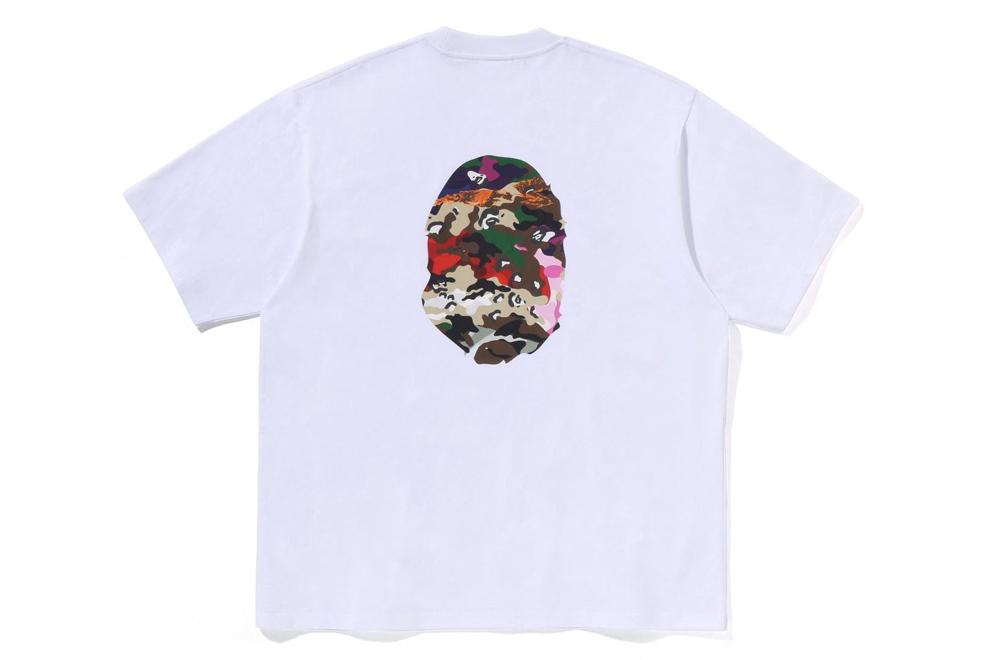 BAPE HYBRID CAMO APE HEAD 寬鬆版短袖T恤