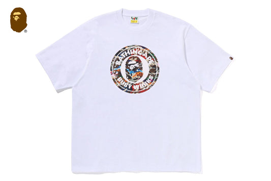BAPE HYBRID CAMO BUSY WORKS RELAXED FIT TEE