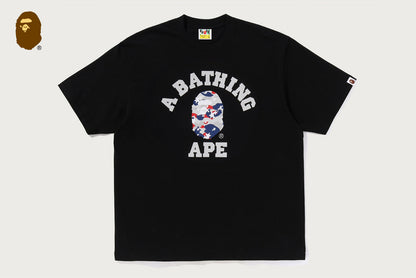 BAPE STA STRIKE CAMO 大學休閒版型短袖T恤