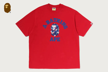 BAPE STA STRIKE CAMO 大學休閒版型短袖T恤