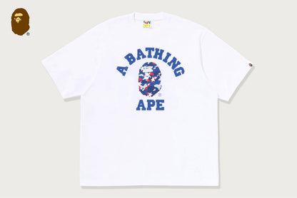 BAPE STA STRIKE CAMO 大學休閒版型短袖T恤