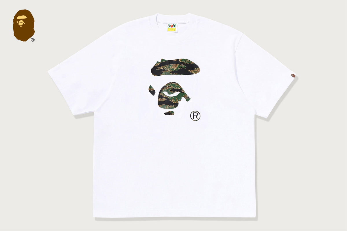 BAPE TIGER CAMO APE FACE 放鬆版型 T恤