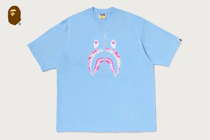 BAPE STA CAMO SHARK FACE RELAXED FIT TEE