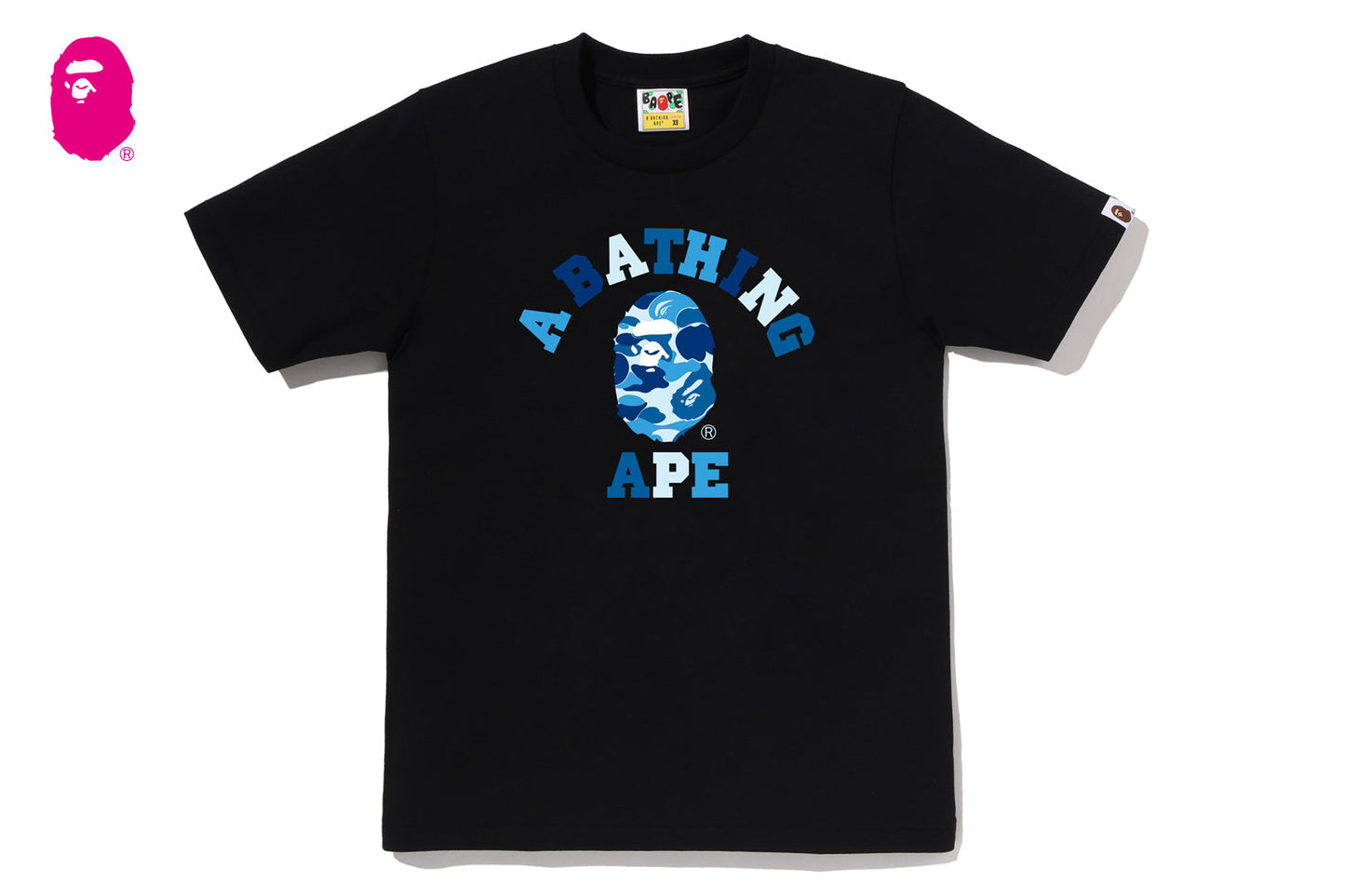 BAPE ABC CAMO 大學T恤
