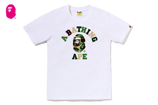BAPE ABC CAMO 大學T恤