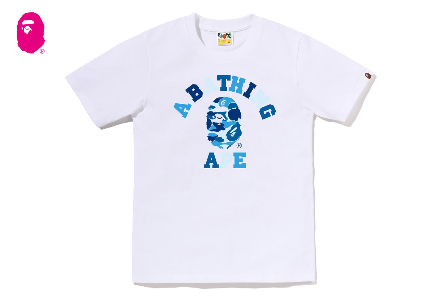 BAPE ABC CAMO 大學T恤