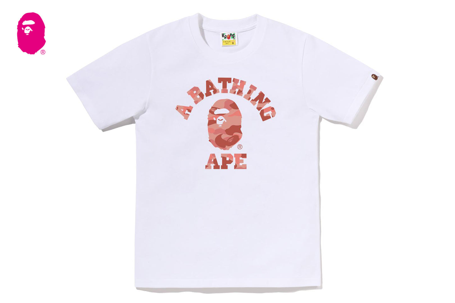 BAPE 1ST CAMO 大學T恤