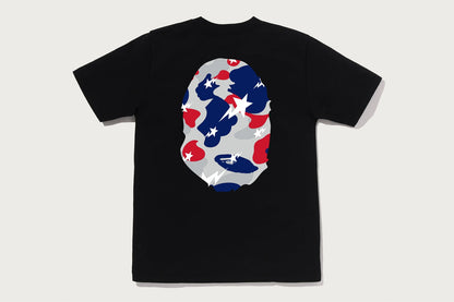 BAPE STA STRIKE CAMO BIG APE HEAD TEE