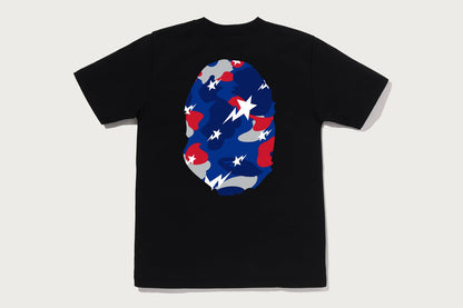 BAPE STA STRIKE CAMO BIG APE HEAD TEE