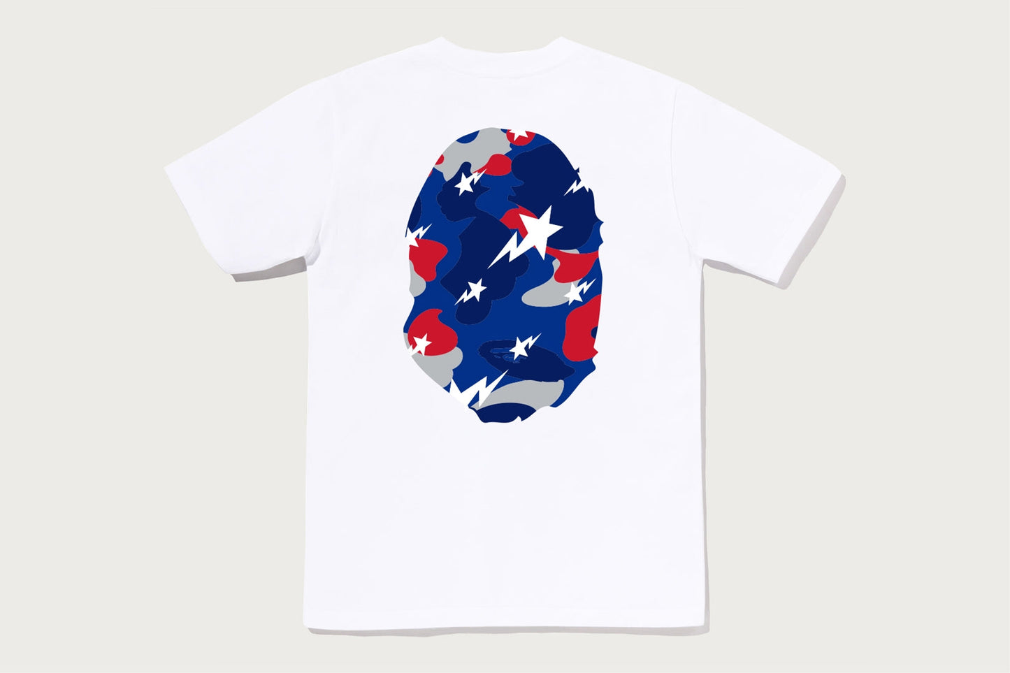 BAPE STA STRIKE CAMO BIG APE HEAD TEE
