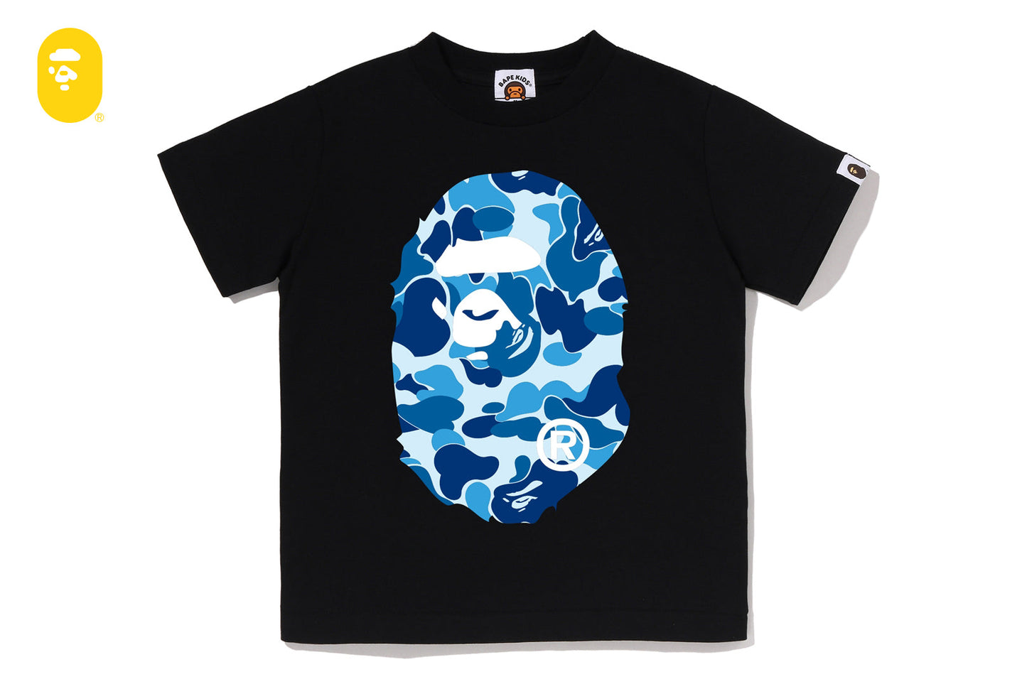 BAPE ABC CAMO BIG APE HEAD TEE