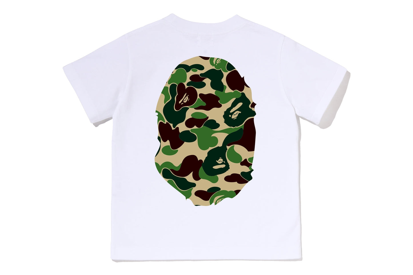 BAPE ABC CAMO BIG APE HEAD TEE