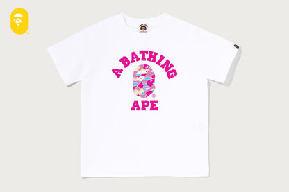 BAPE STA CAMO COLLEGE TEE