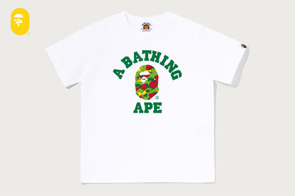 BAPE STA CAMO COLLEGE TEE