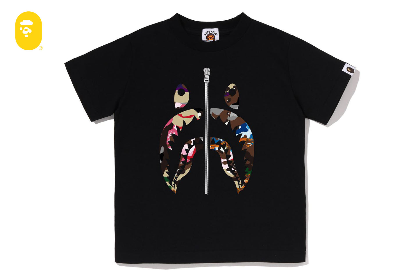 BAPE HYBRID CAMO SHARK TEE