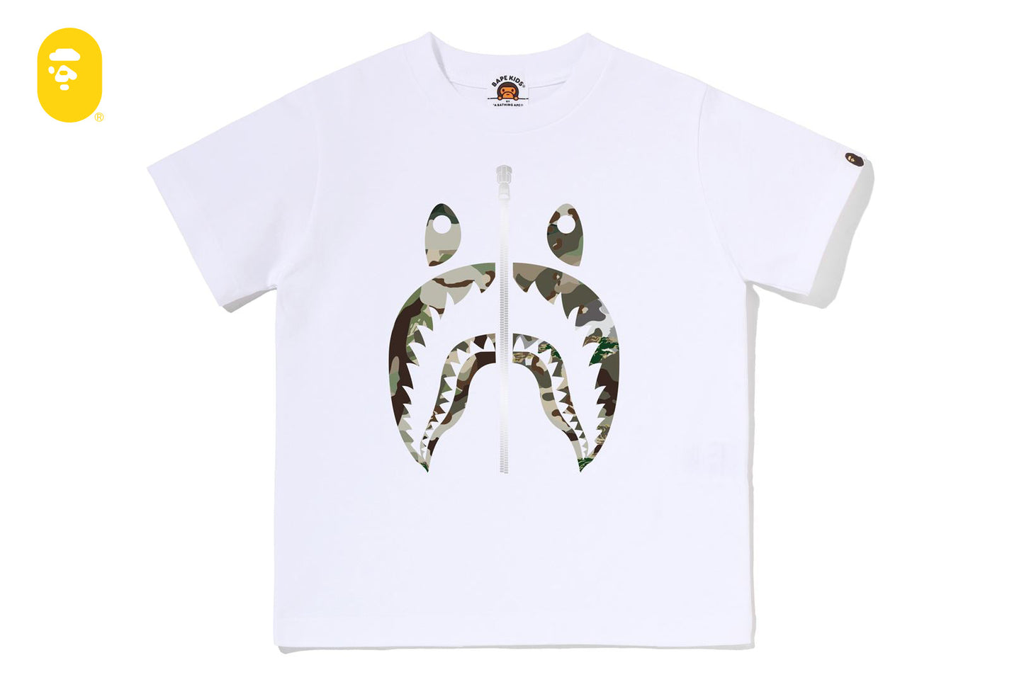 BAPE HYBRID CAMO SHARK TEE