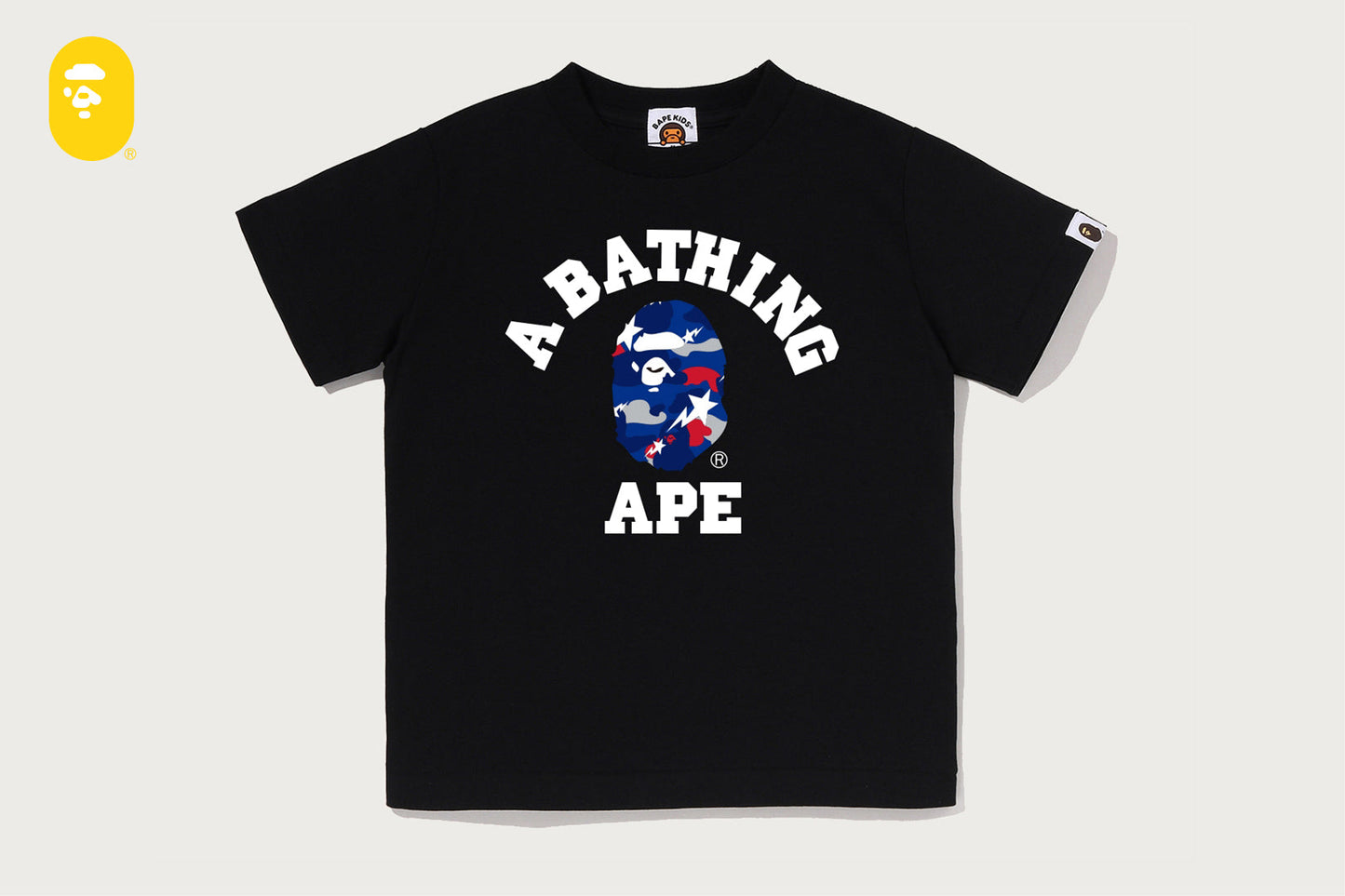 BAPE STA STRIKE CAMO 大學T恤